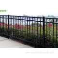 Ornamental Iron Steel Aluminum Rackable Picket Panel Fence